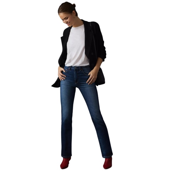 AG Adriano Goldschmied The Stevie Slim Straight Women’s Jeans - Size: 27 Regular - Picture 17 of 17